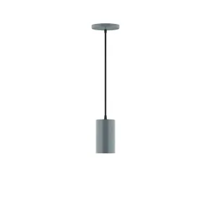 Axis Beam 6" LED Pendant Light in Slate Gray