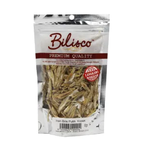 Bilisco Peeled White Anchovies (Ikan Bilis Putih Kopek) 80g