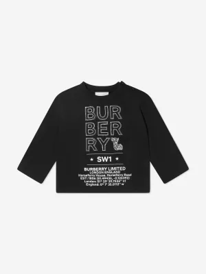 Burberry Baby Boys Joel Long Sleeve Logo T-Shirt