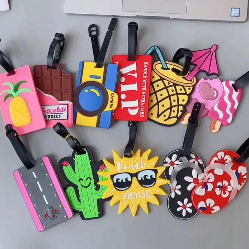 Creative PVC Baggage Tags - Animal Prints - 35g Weight