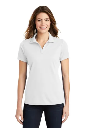 Custom Embroider Ladies Performance Polo Shirt - Moisture Wicking - PosiCharge RacerMesh Polo. Extended Colors. LST640-1