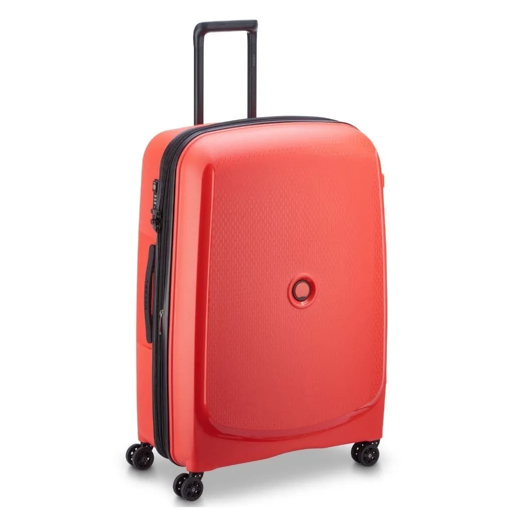 Delsey Belmont Plus 76cm Large Luggage Faded Red