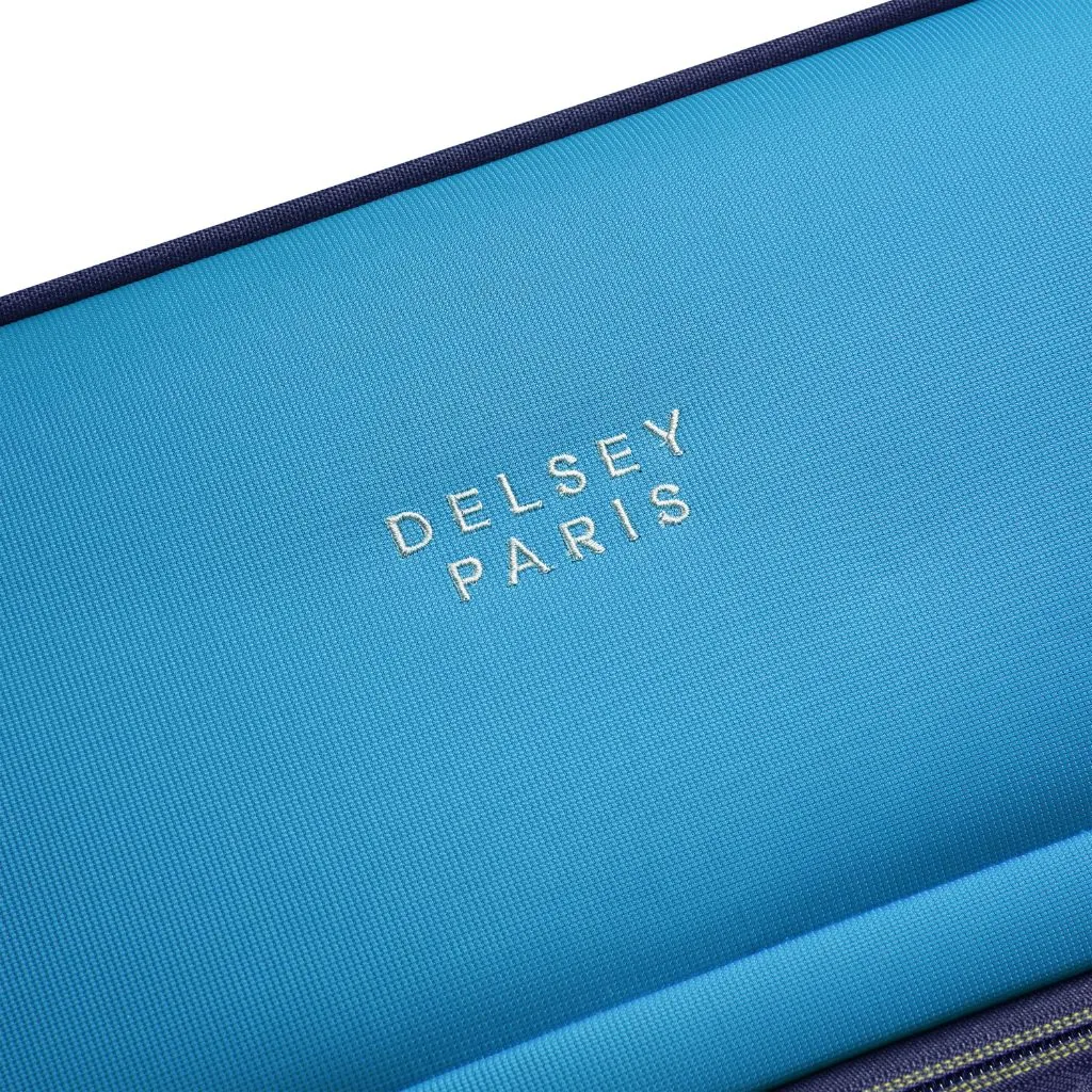 Delsey BROCHANT 3.0 67cm Medium Softsided Luggage - Ultramarine Blue