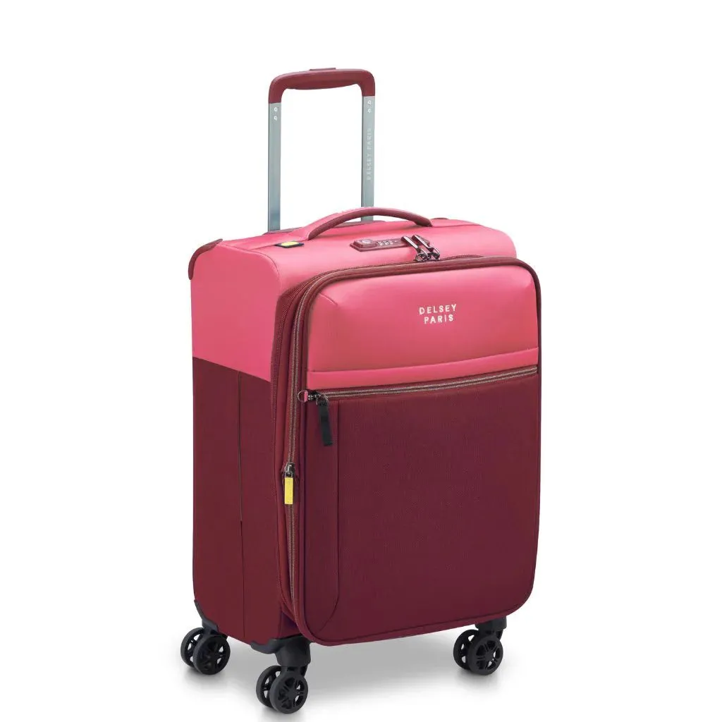 Delsey BROCHANT 3.0 Softsided Luggage Duo - Pink