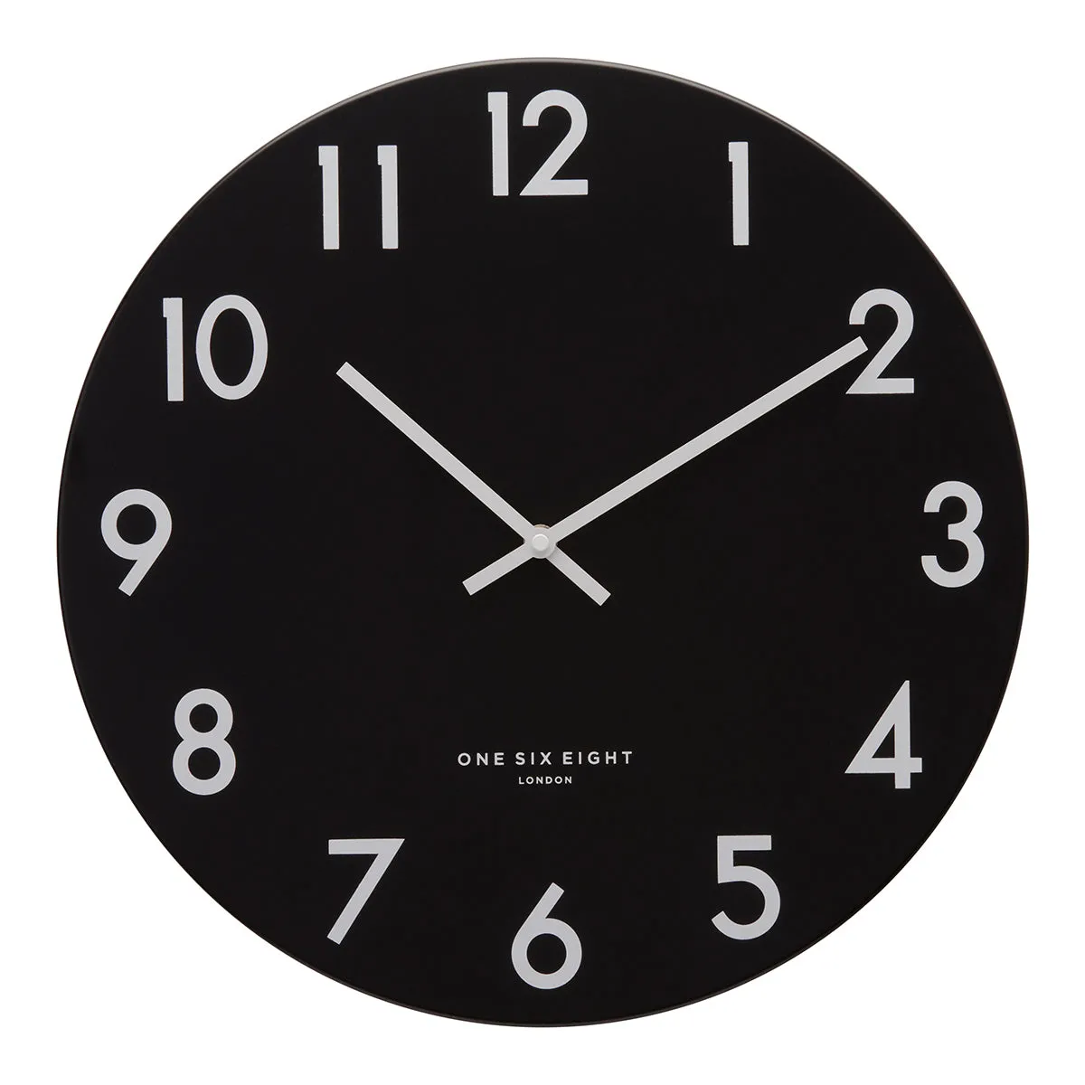 JACKSON Black 60cm Silent Wall Clock