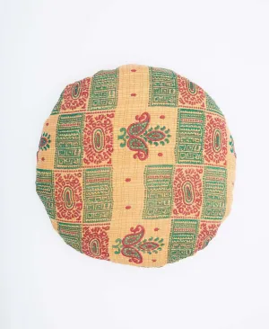 Kantha Round Pillow - No. 230520