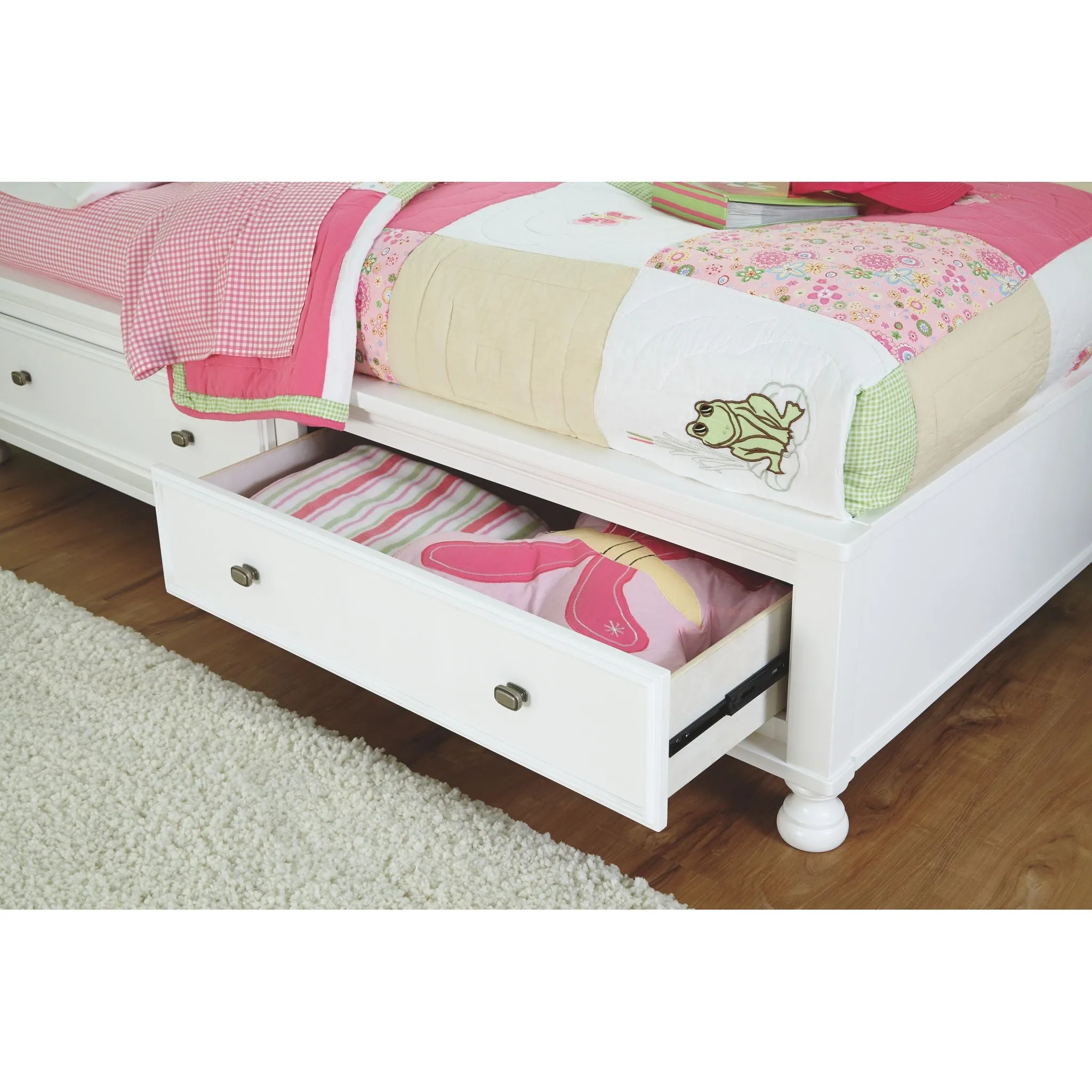 Kaslyn Full Storage Bed w/Bookcase HDBD