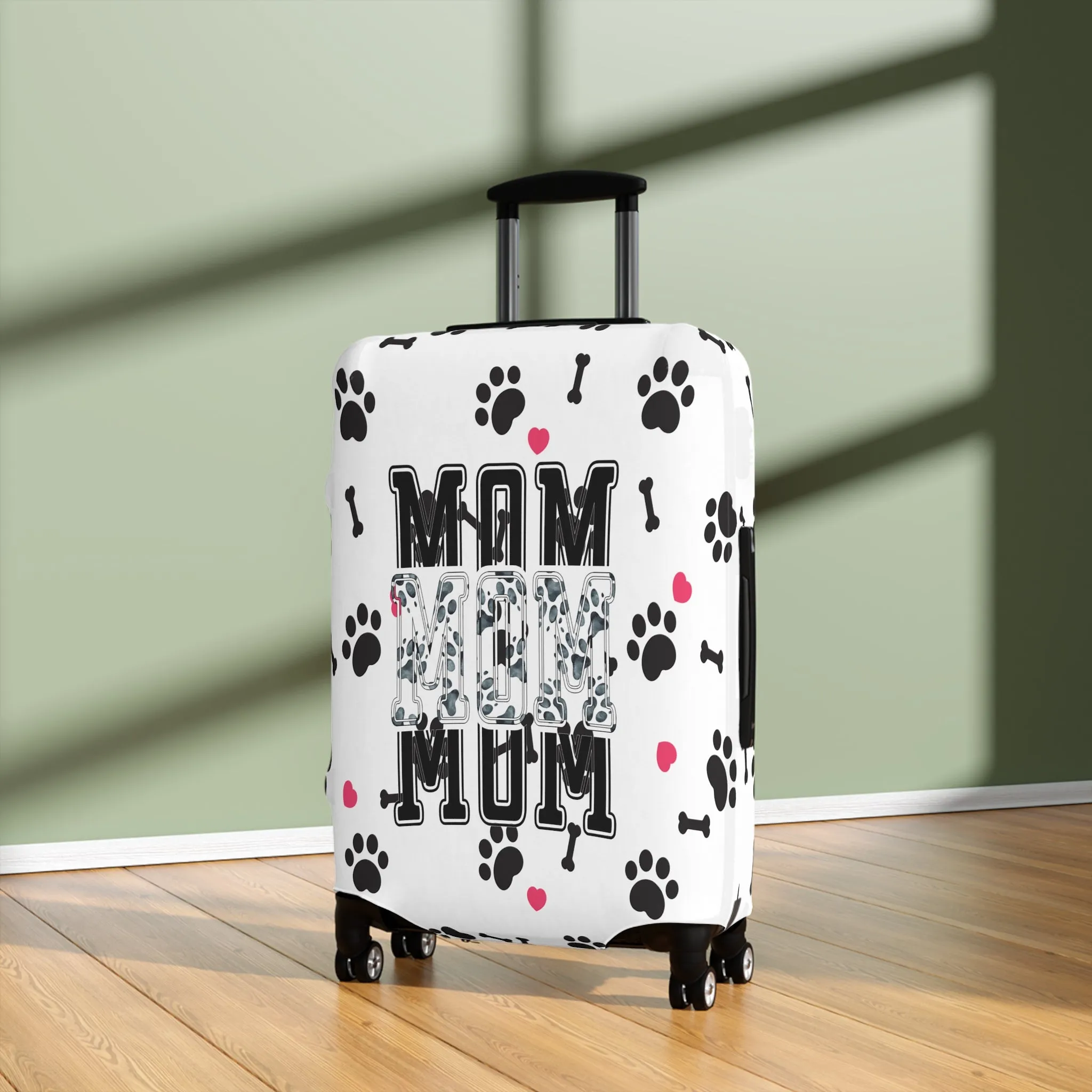 Luggage Cover, Dog Mom, awd-1361