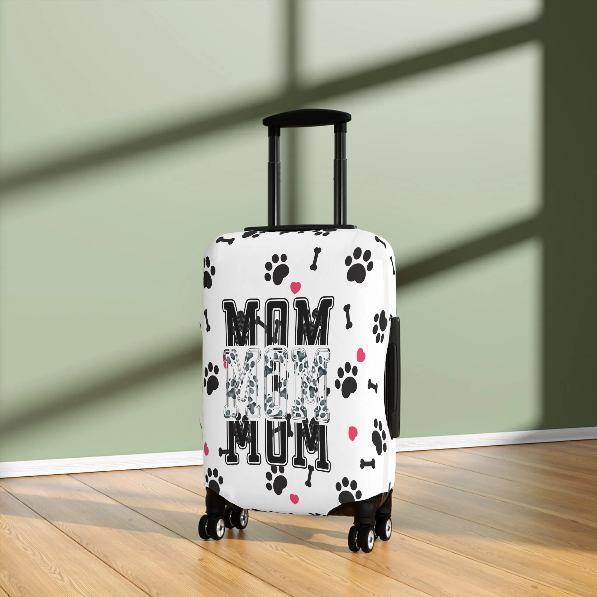 Luggage Cover, Dog Mom, awd-1361