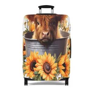 Luggage Cover, Highland Cow, awd-225