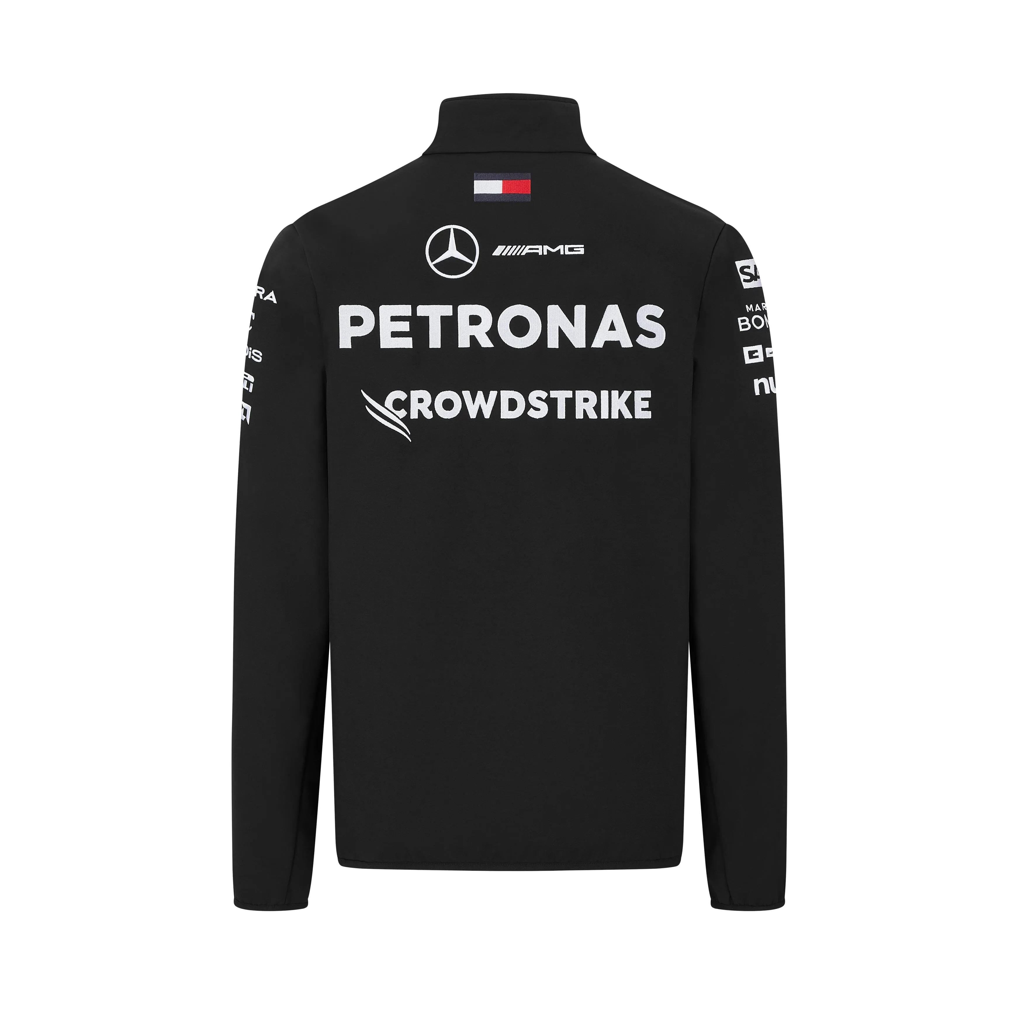 Mercedes AMG Petronas F1 2024 Men's Team Softshell Jacket - Black