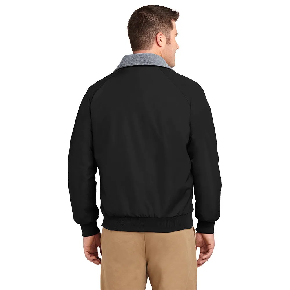 Port Authority® Challenger™ Jacket - True Black / Grey Heather