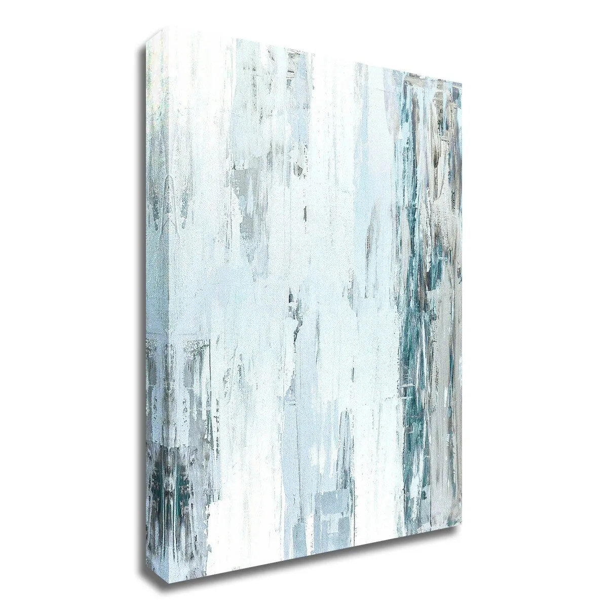 "Abstract Blue I" Wrapped Canvas Print Wall Art