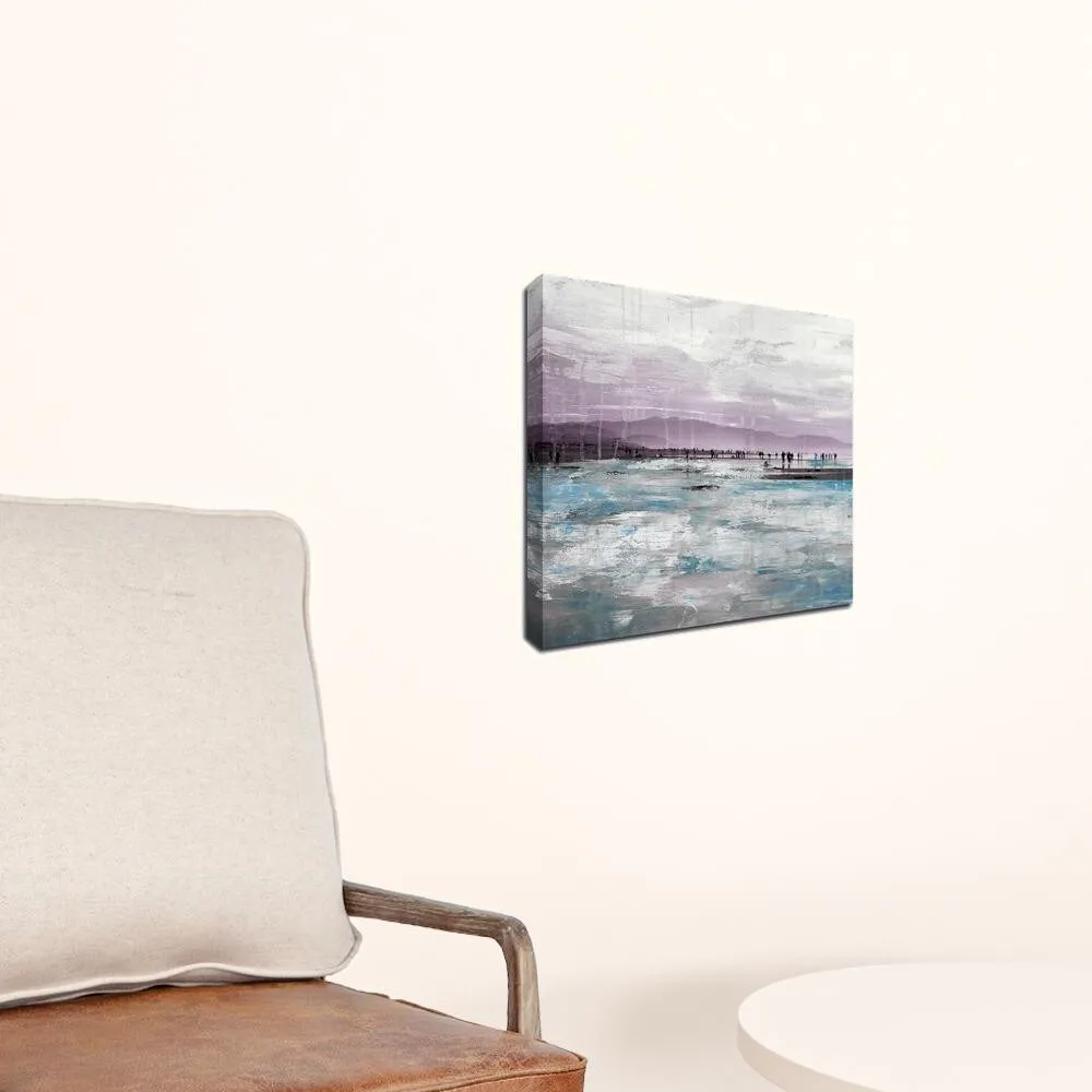 "Beach I" Wrapped Canvas Print Wall Art