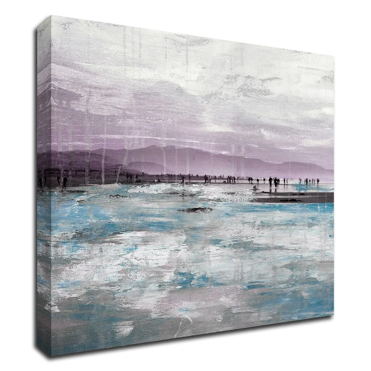 "Beach I" Wrapped Canvas Print Wall Art