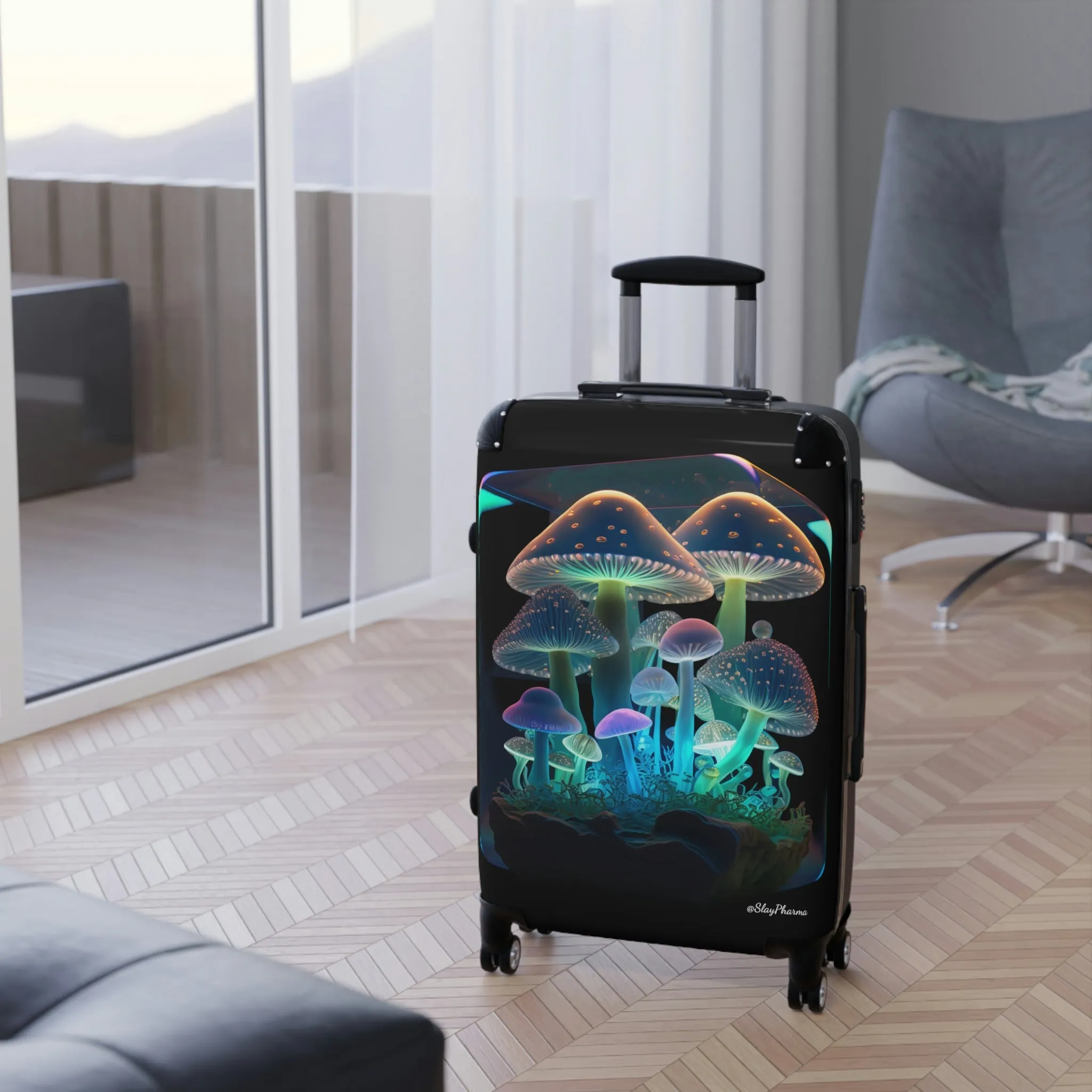 "Glass Box of Emotions" Suitcases