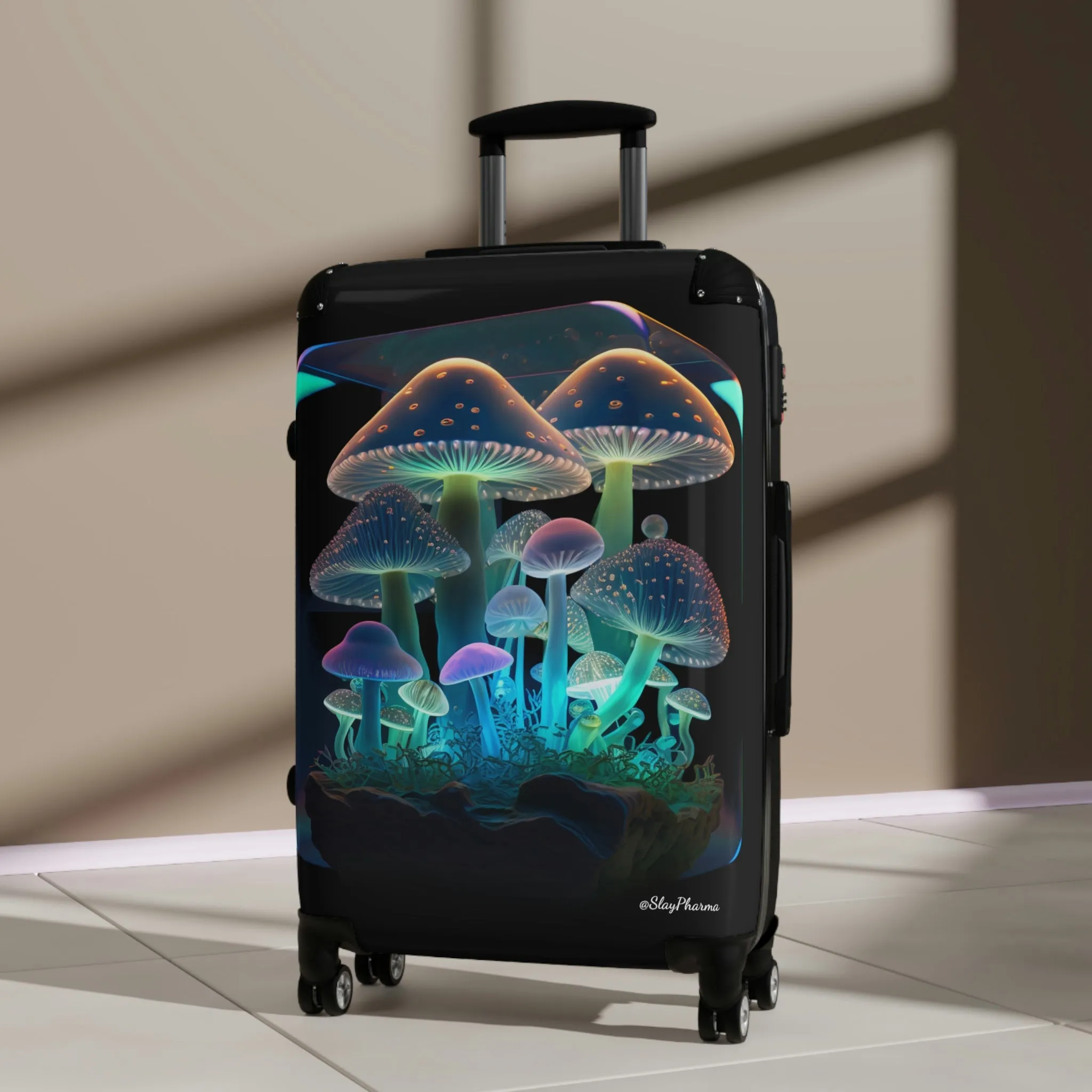 "Glass Box of Emotions" Suitcases