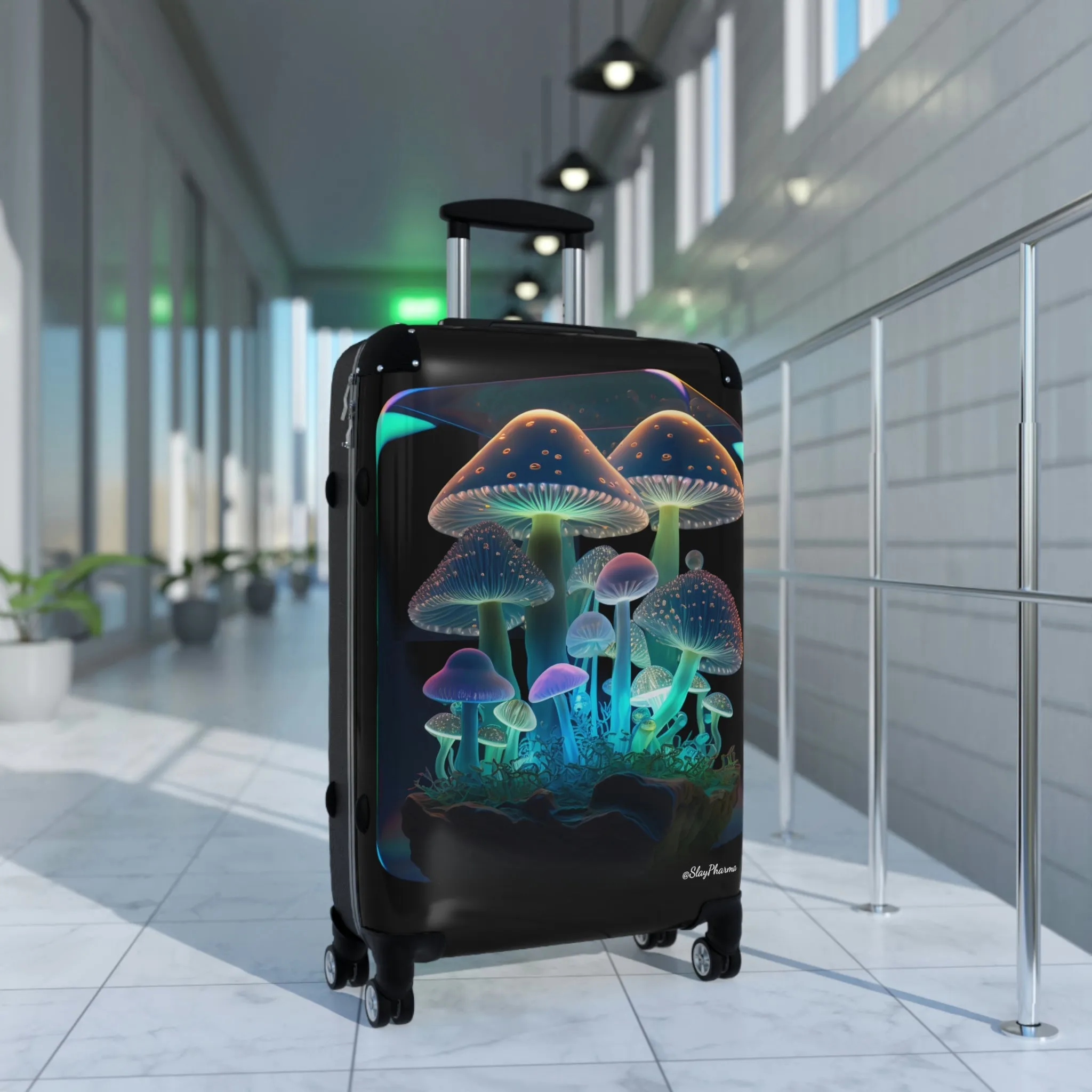 "Glass Box of Emotions" Suitcases