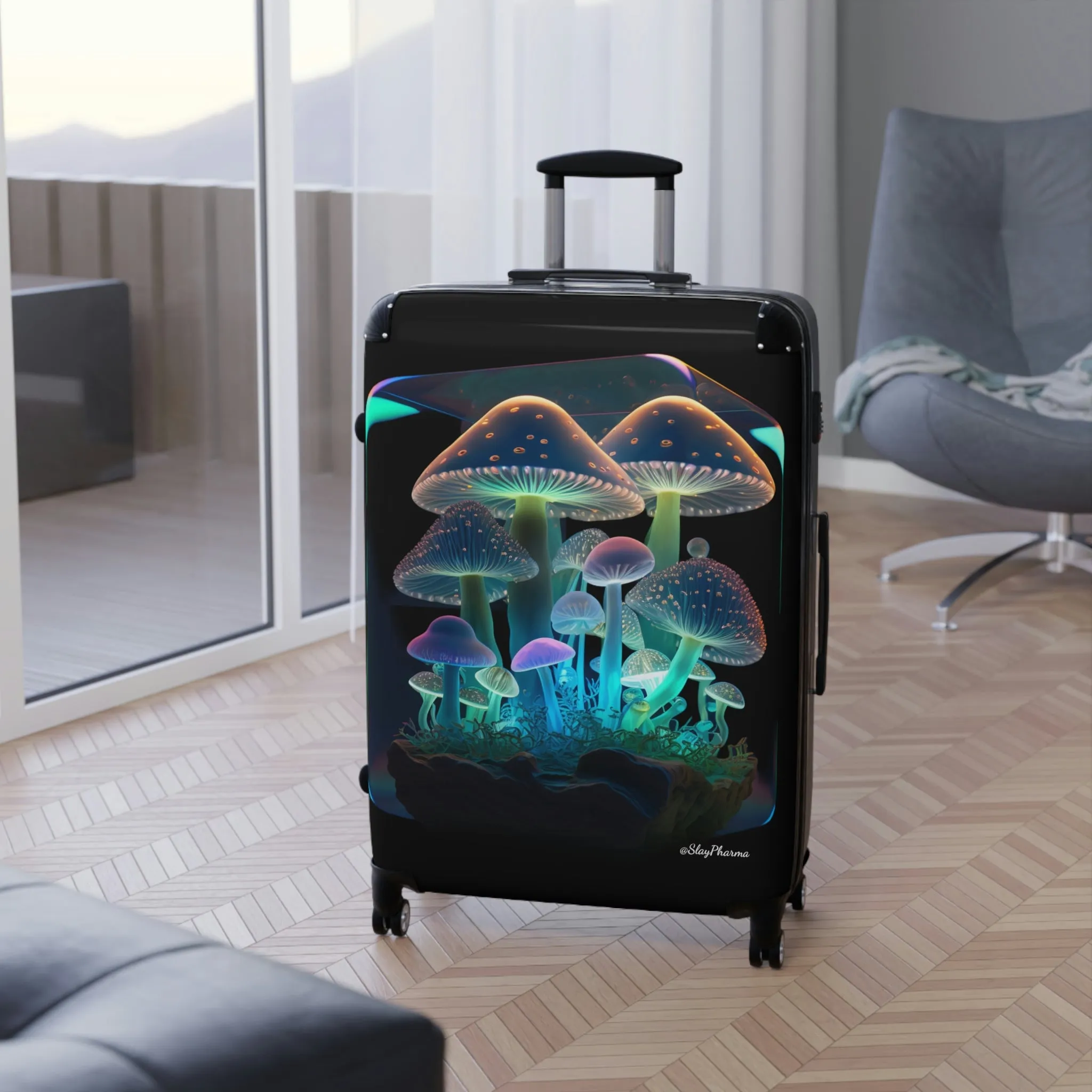 "Glass Box of Emotions" Suitcases