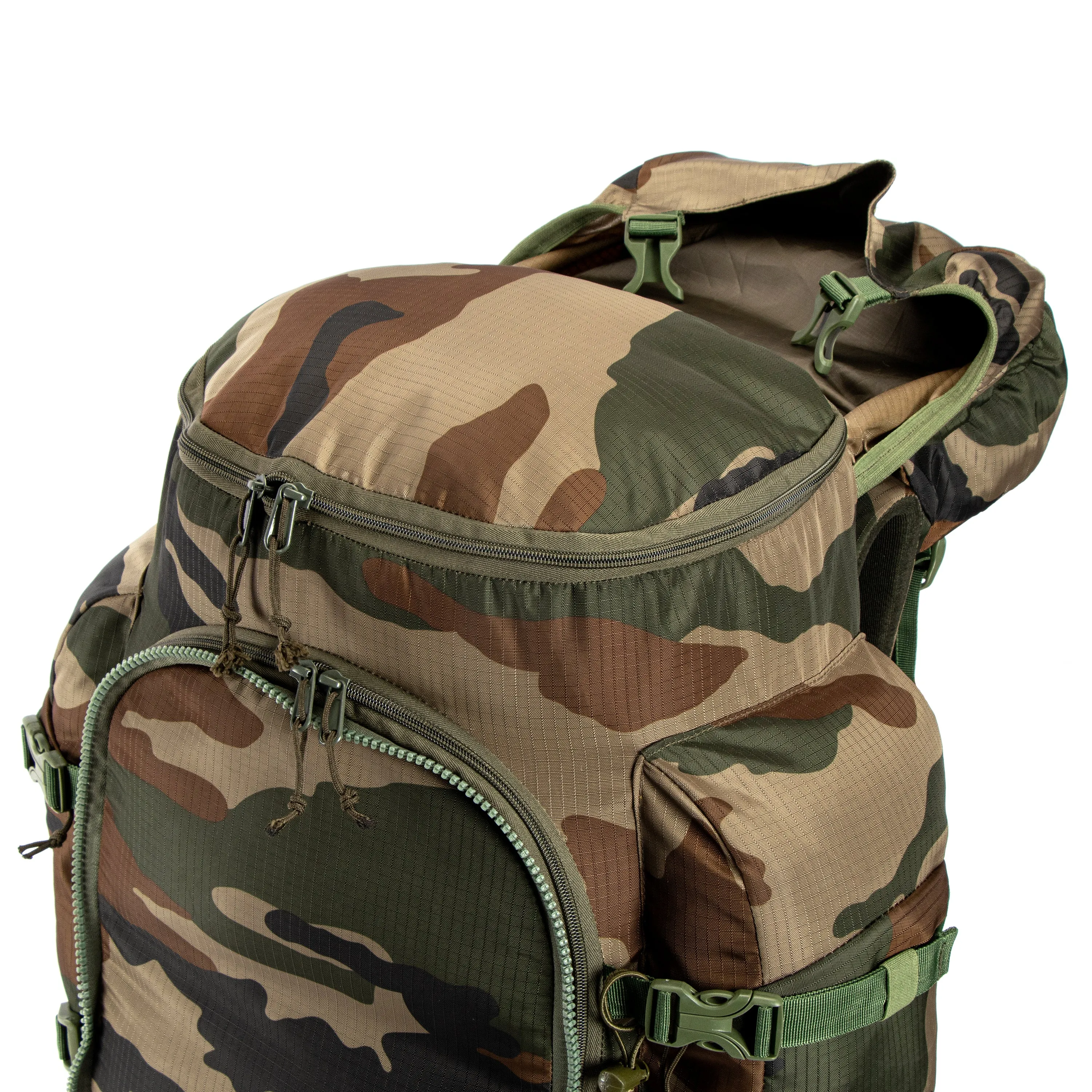 REFURBISHED Colonel Pro Metal Frame Rucksack | Front Opening | Detachable Bag | Rain Cover | 105/90 Litres