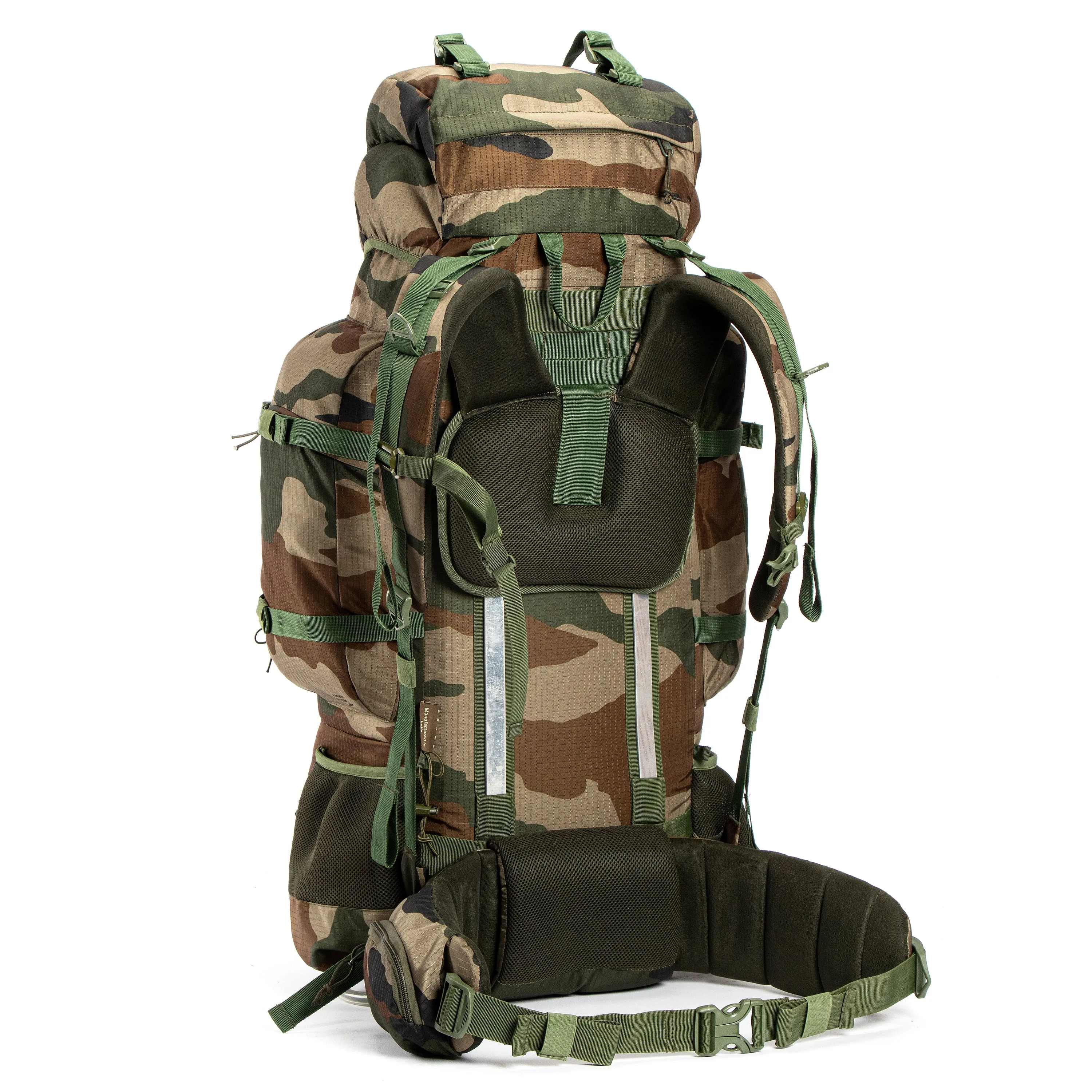 REFURBISHED Colonel Pro Metal Frame Rucksack | Front Opening | Detachable Bag | Rain Cover | 105/90 Litres