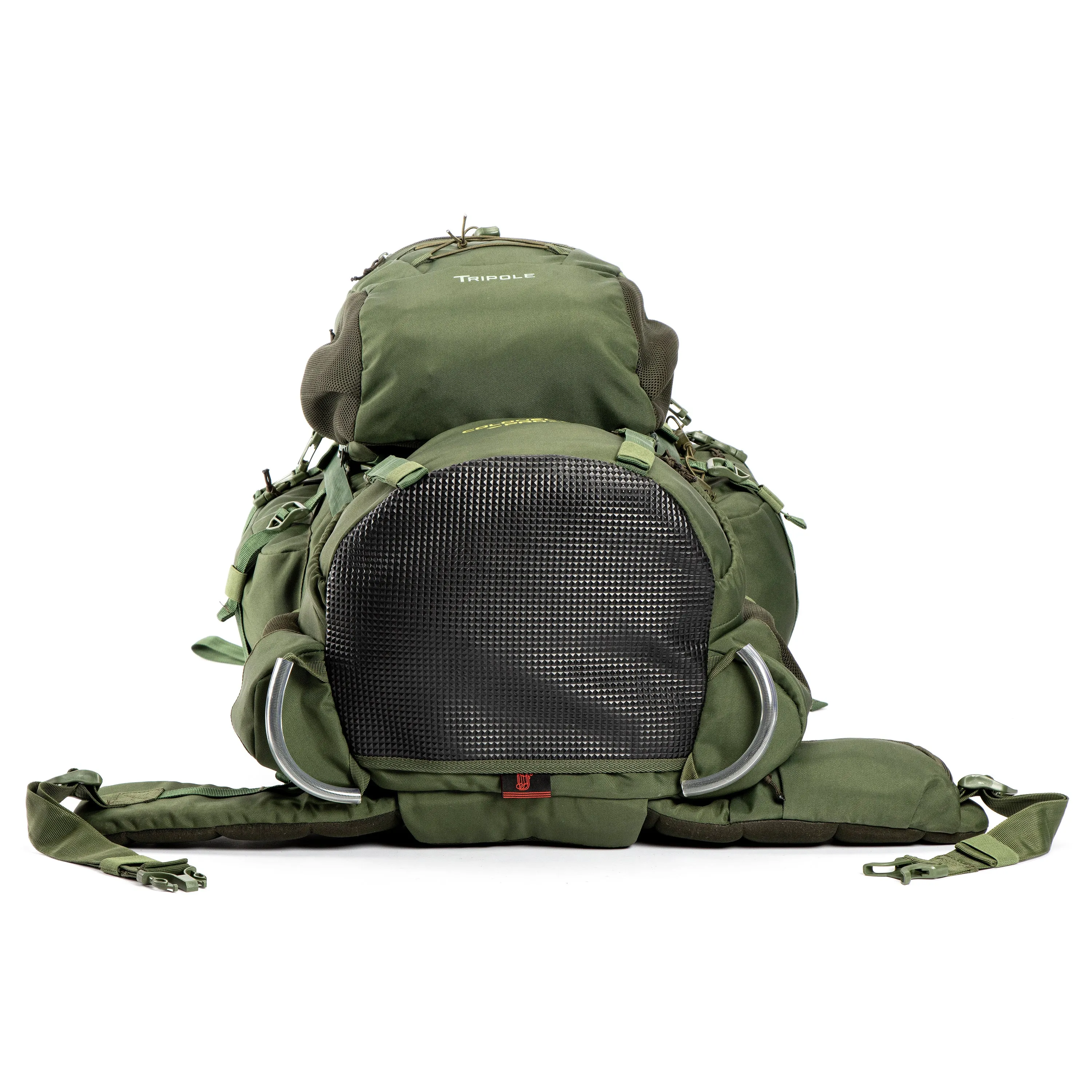 REFURBISHED Colonel Pro Metal Frame Rucksack | Front Opening | Detachable Bag | Rain Cover | 105/90 Litres