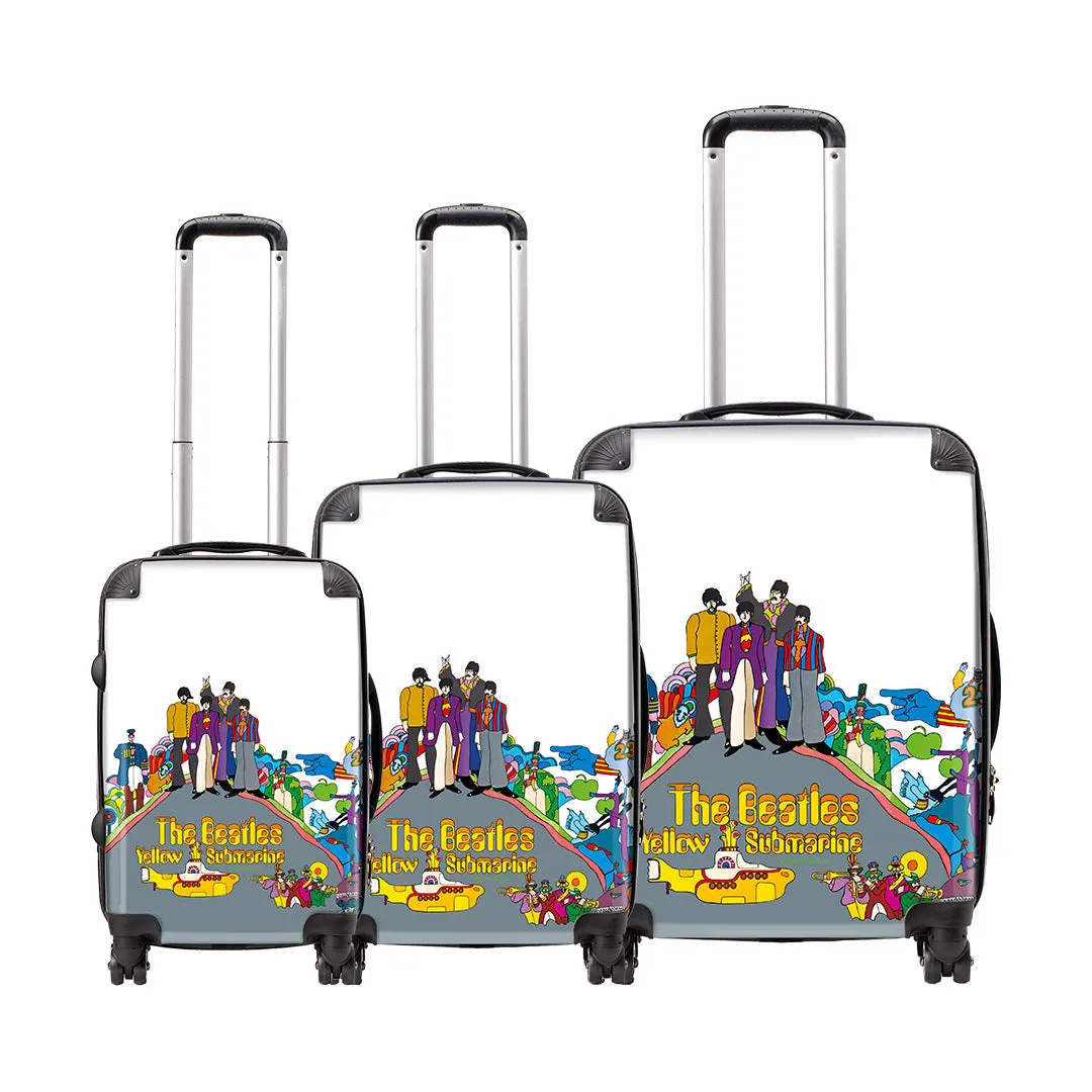 Rocksax The Beatles Travel Backpack  Luggage - Yellow Submarine