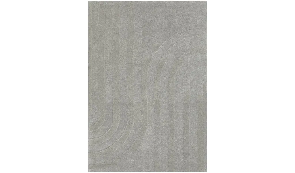 Samira Grey Arched Modern Rug