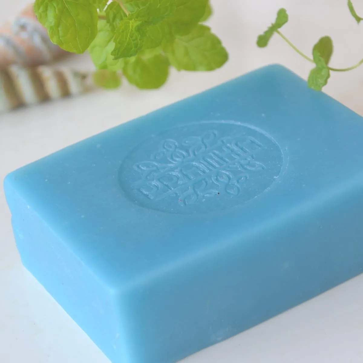 Sea Waves with Mint | Cold Process Handmade Soap