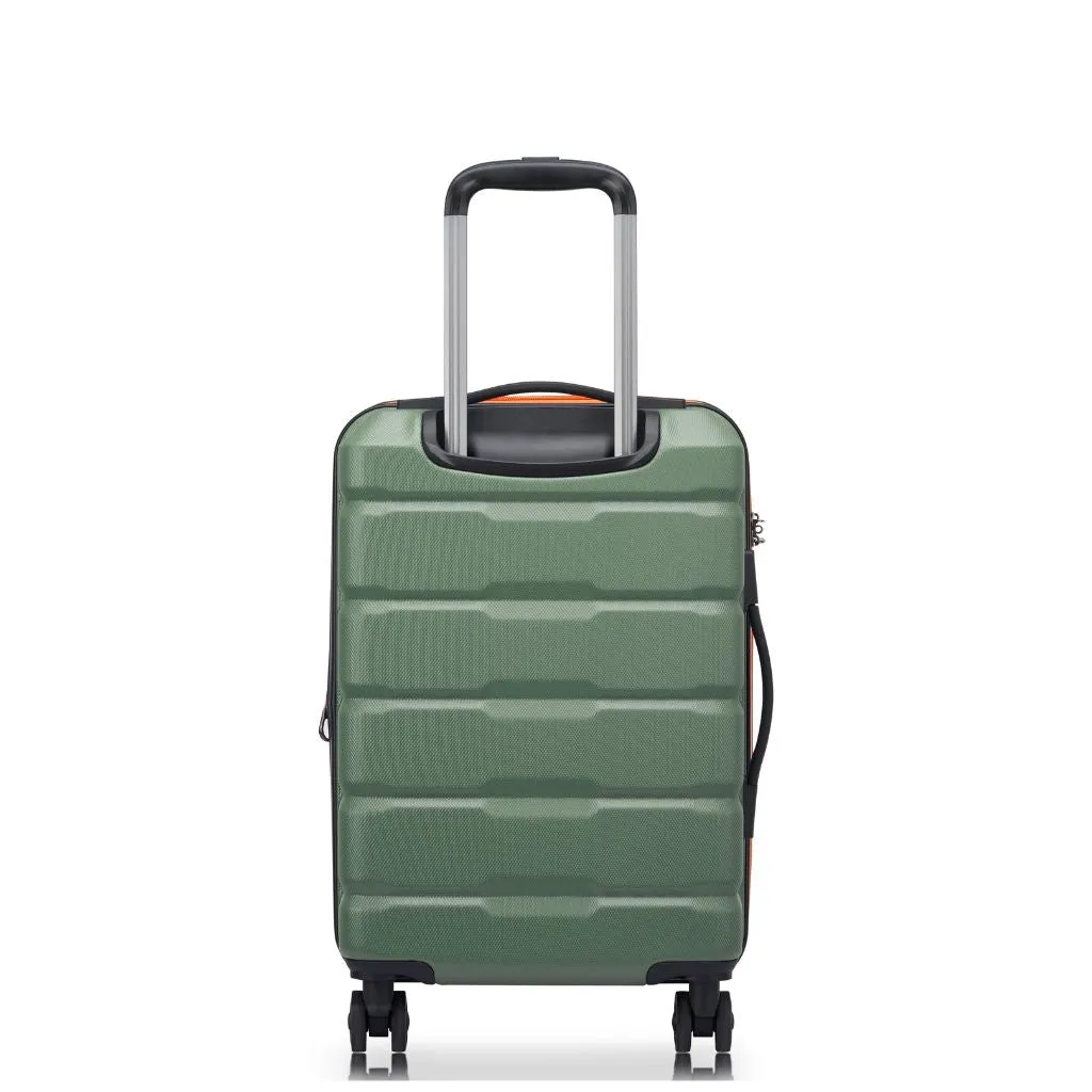 Securitech By Delsey Citadel 54cm Cabin Exp Hardsided Luggage - Green