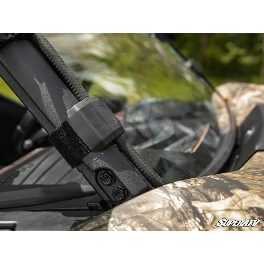 SuperATV Can-Am Commander Scratch Resistant Full Windshield