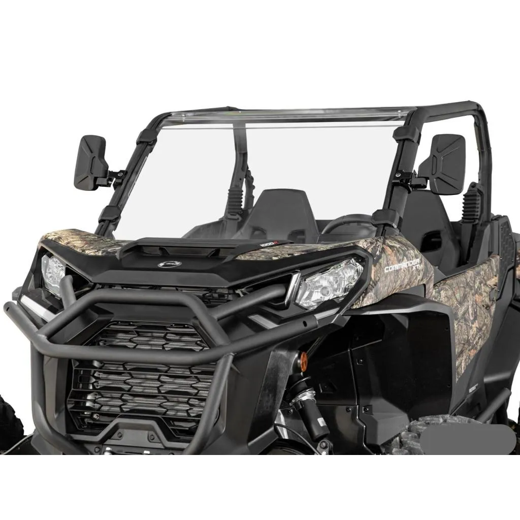 SuperATV Can-Am Commander Scratch Resistant Full Windshield