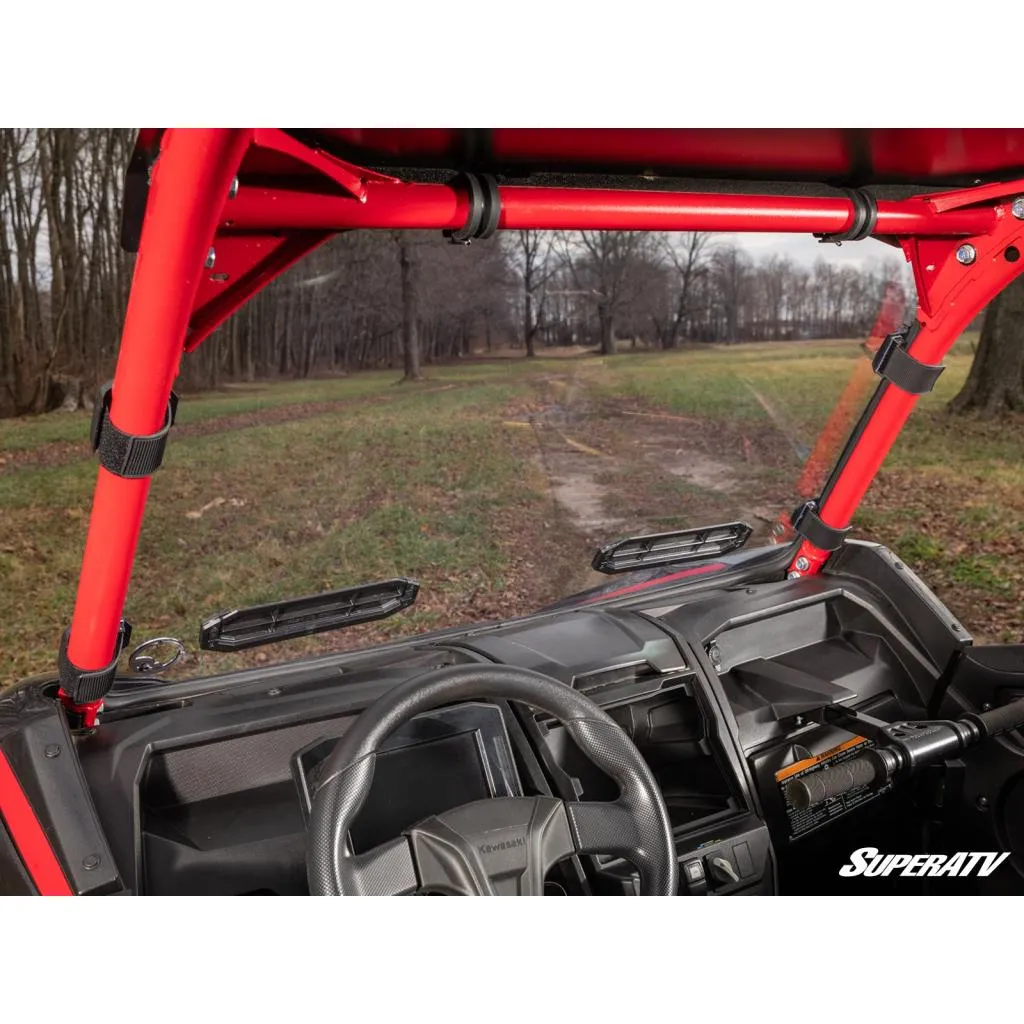 SuperATV Kawasaki Teryx KRX 1000 Scratch Resistant Vented Full Windshield