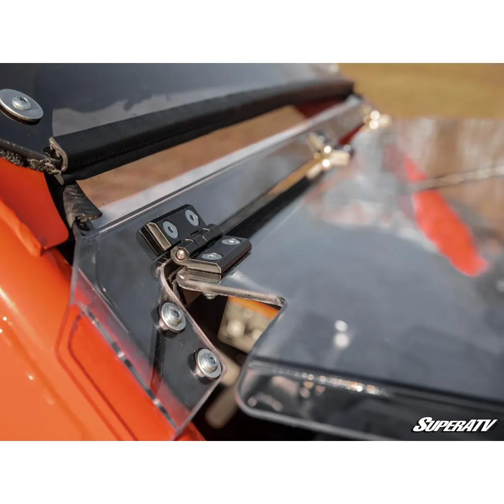 SuperATV Polaris RZR Pro R Scratch-Resistant Flip Windshield