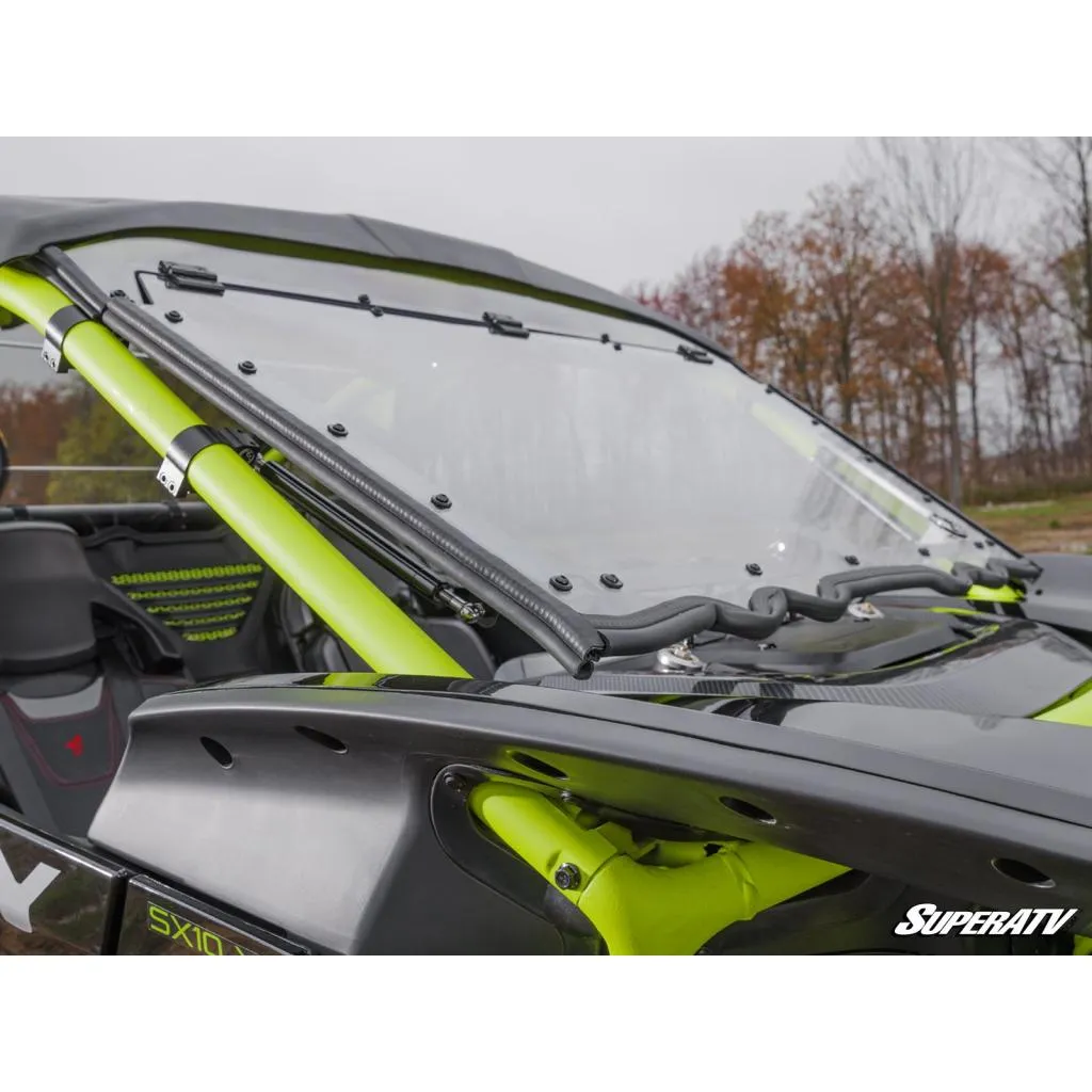 SuperATV Segway Villain Scratch-Resistant Flip Windshield