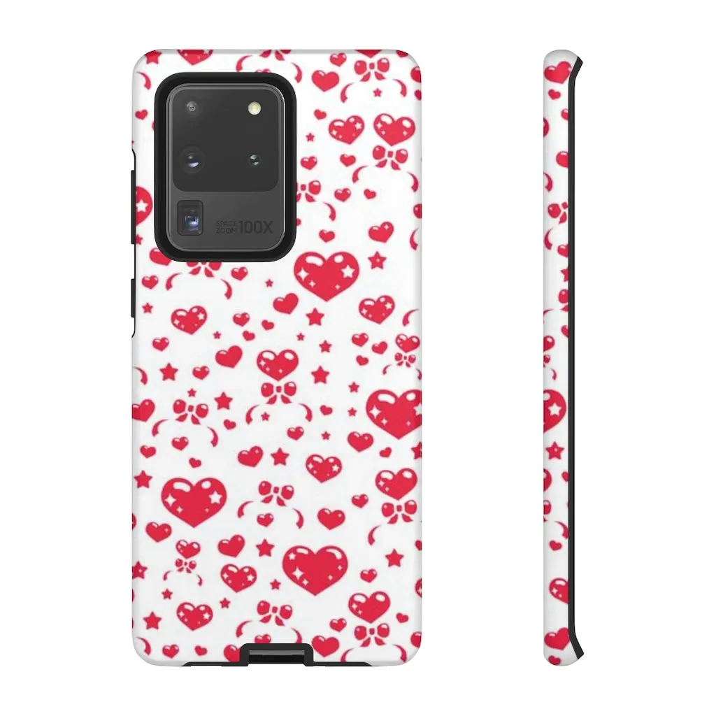 Sweet Feelings White Tough Phone Case