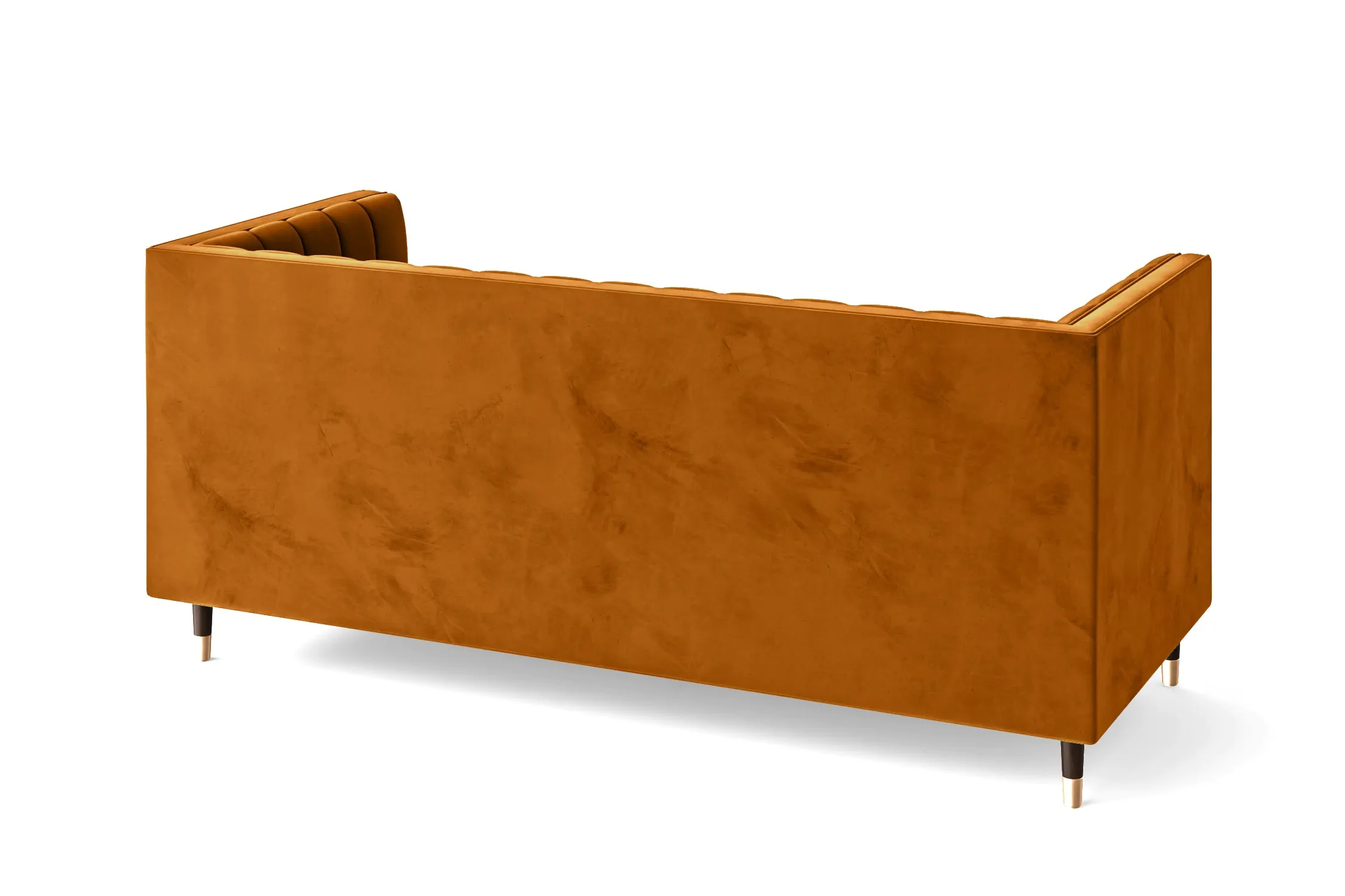 Tivoli 3 Seater Sofa Gold Velvet