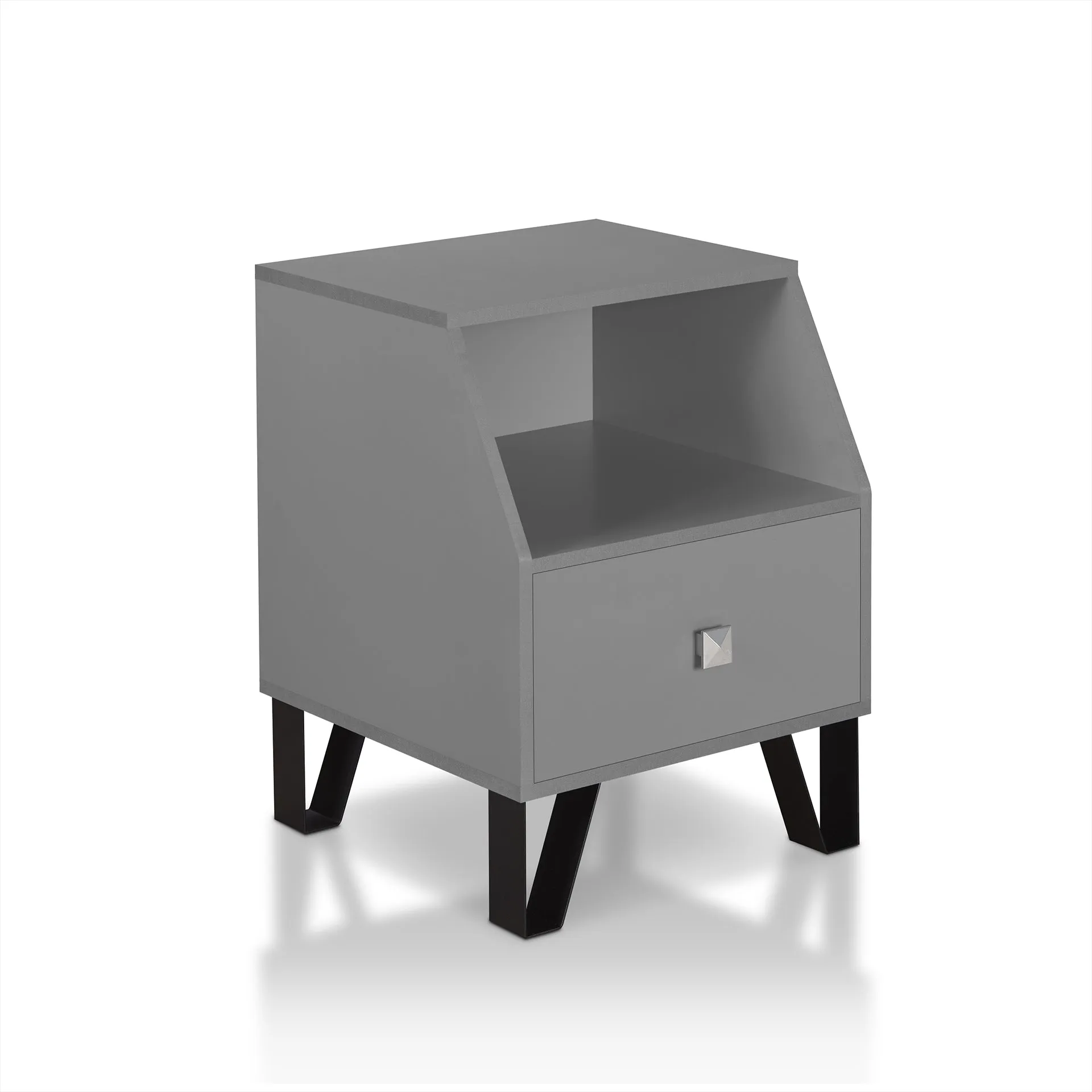 Wofford Contemporary Single-Drawer Side Table